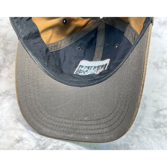 Magellan Outdoors Hat Cap Strapback Live to Explore Forest Mountains Faux Suede - Picture 8 of 8